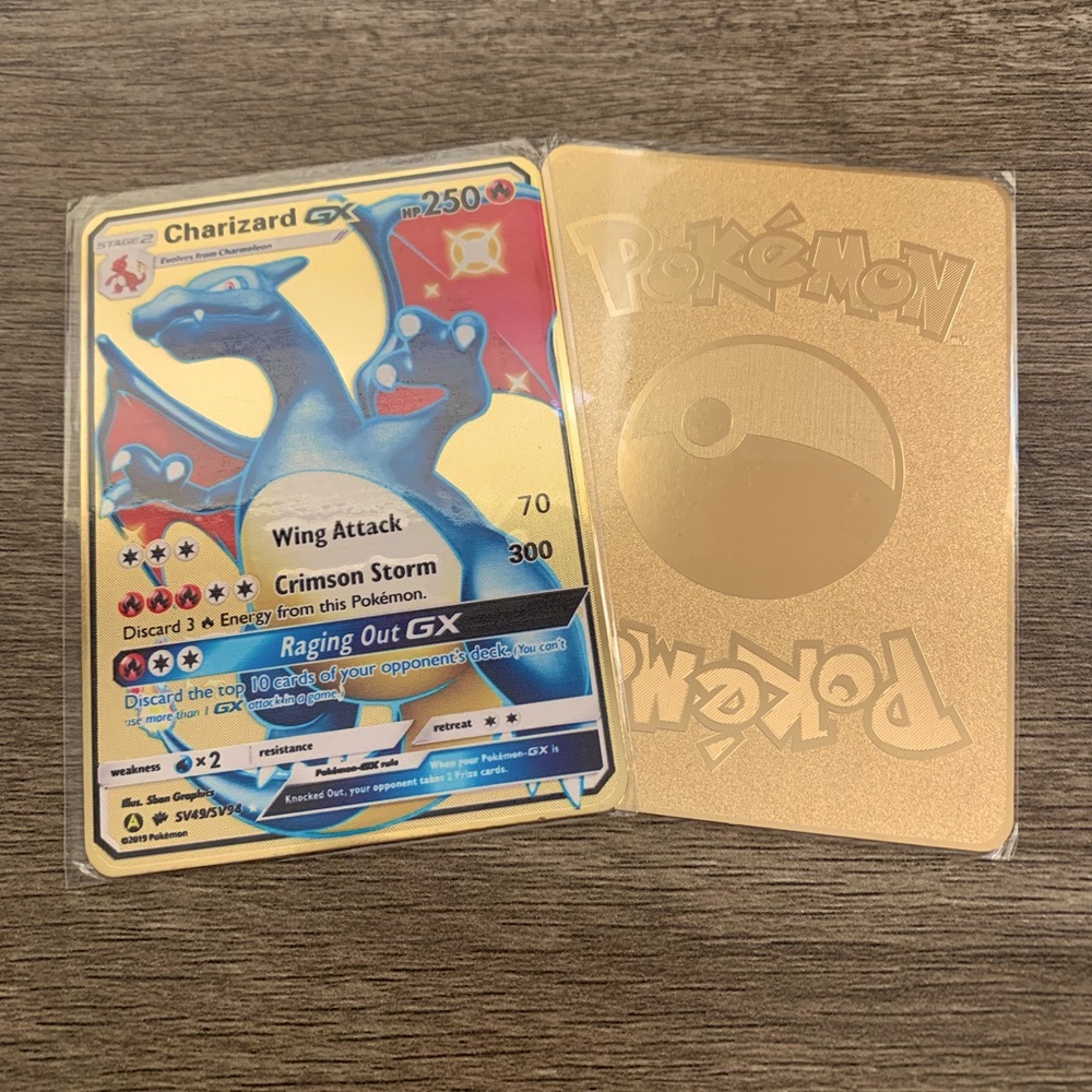 Pokémon cards Charizard GX